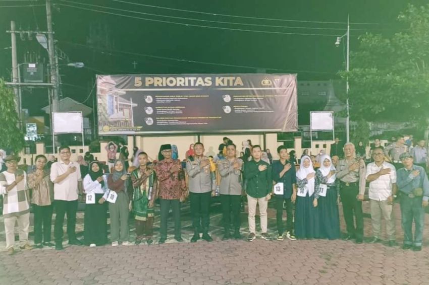 Sambut HUT Bhayangkari Ke-78, Polres Tanjung Balai Gelar Lomba Puisi