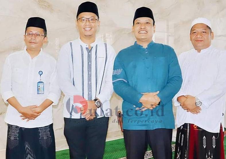 Pj Wali Kota Padangsidimpuan bersama Forkopimda Laksanakan Salat Idul Adha di Masjid Agung Al-Abror