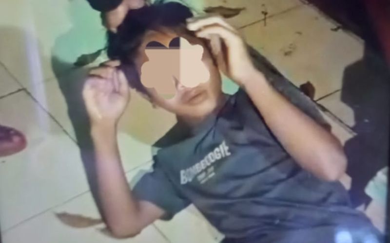 Viral ! Anak Dibawah Umur Jadi Korban Penganiayaan di Madina, Korban Diduga Mencuri Rokok