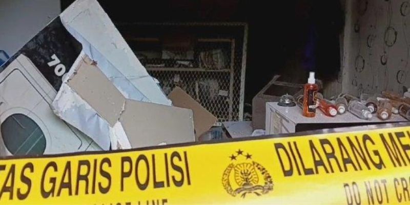 3 Masuk Rumah Sakit ! Ledakan Dahsyat Porandakan Usaha Laundry di Medan, Polisi Masih Melakukan Penyelidikan