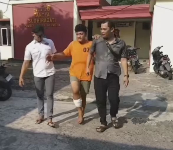 Viral Residivis Ditembak Polisi, Kapolsek Medan Helvetia Tak Berikan Jawaban