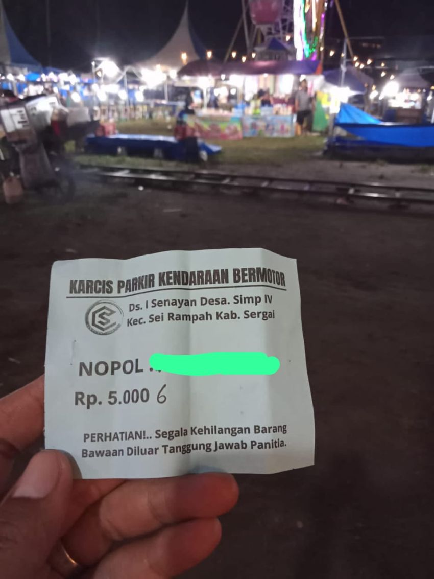 Terkait Biaya Parkir di Pasar Malam Desa Simpang Empat, LPKH: Itu Pungli