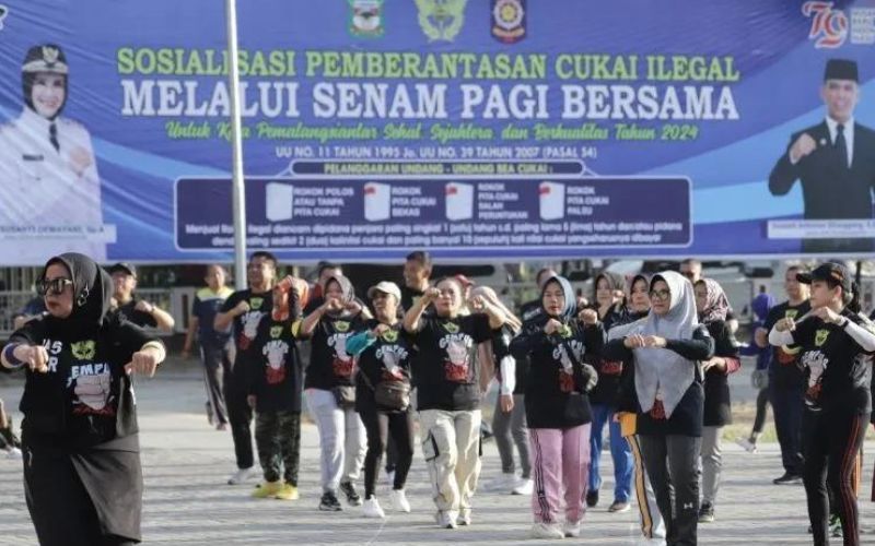 Pemkot Siantar Intensifkan Sosialisasi, Ingatkan Pentingnya Pita Cukai Rokok