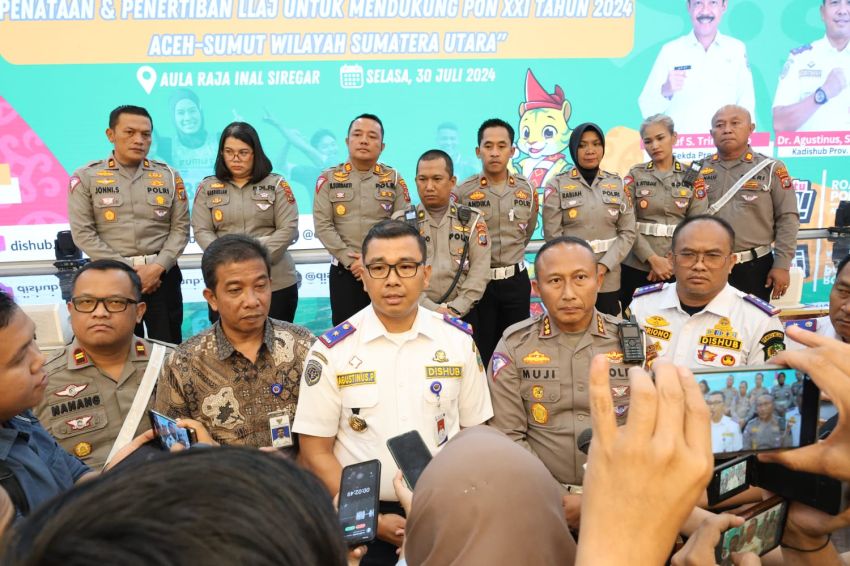 Sambut PON XXI/2024, Antisipasi Gangguan Lalu Lintas, FLLAJ Sumut Petakan 10 Wilayah 