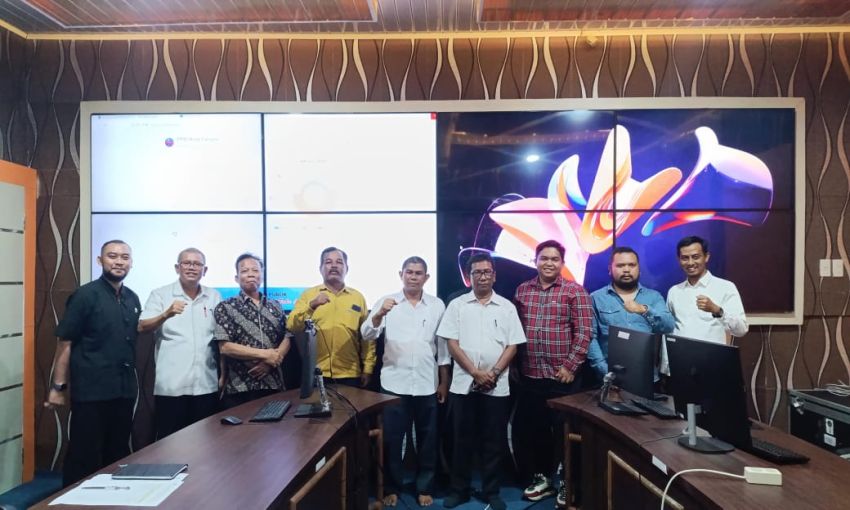 Anggota DPRD Pematang Siantar Kunjungi Diskominfo Langsa