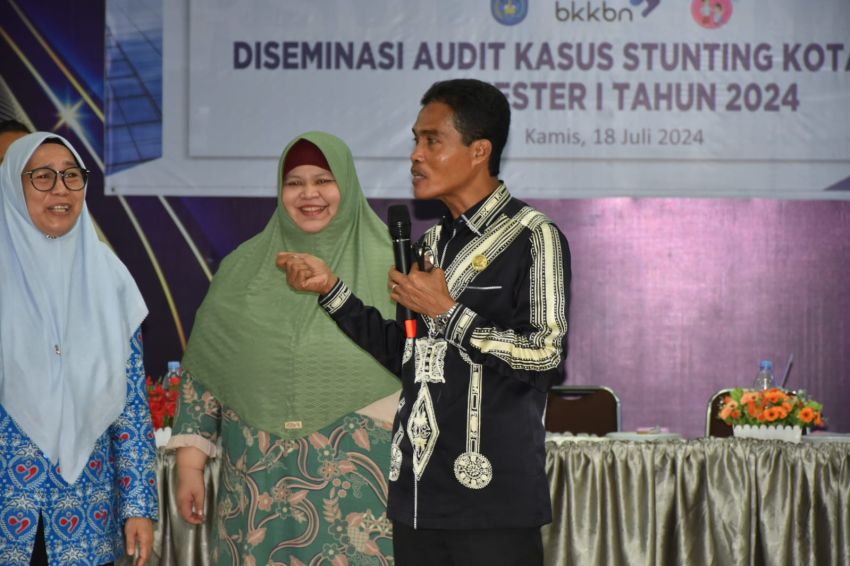 Desiminasi Audit Kasus Stunting Semester I Kota Langsa Tahun 2024