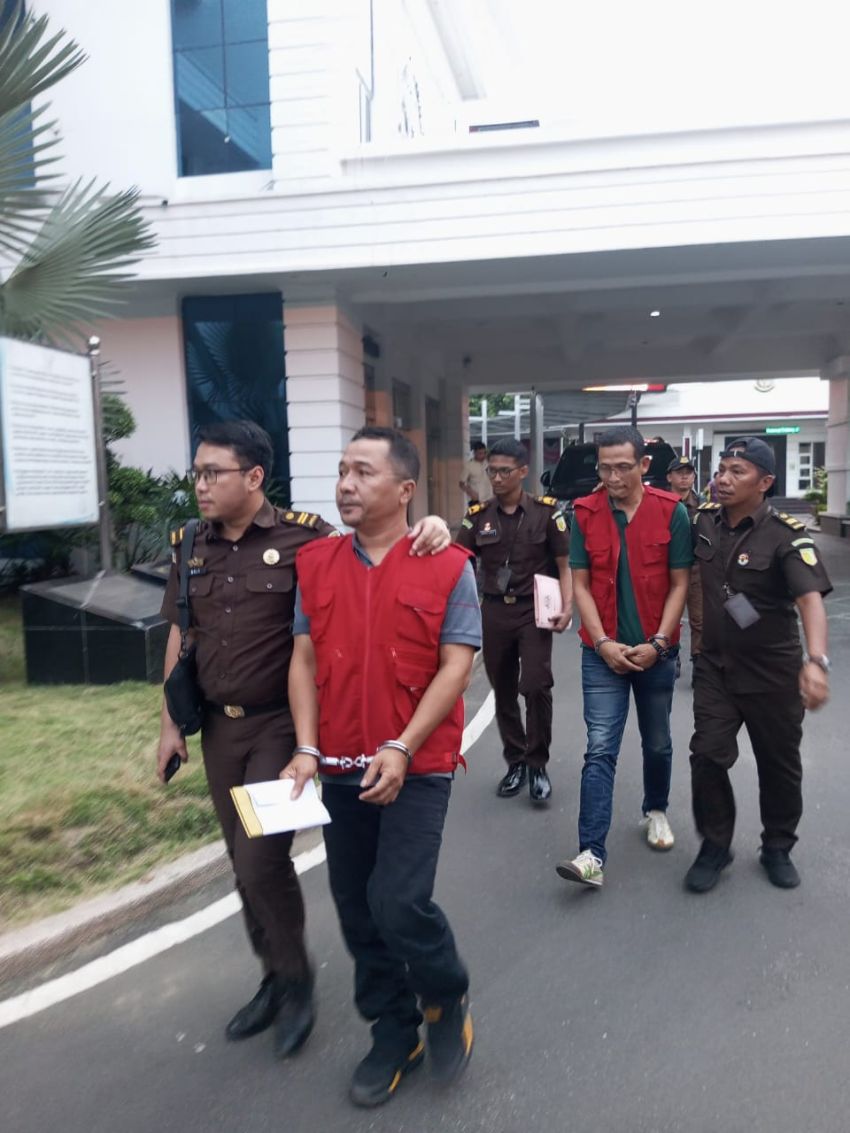 Kejati Sumut Tahan 2 Tersangka Korupsi Rehabilitasi Sekolah