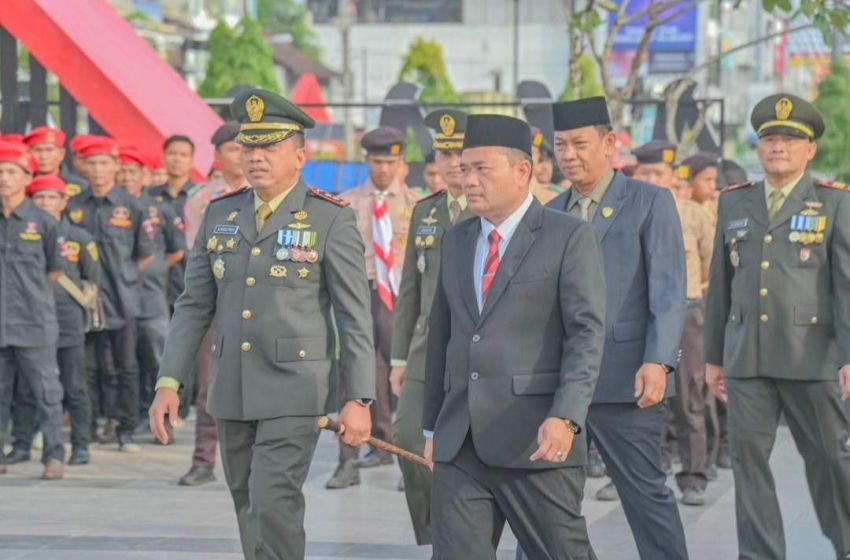 Pj Wali Kota Padangsidimpuan Hadiri Upacara HUT Bhayangkara ke-78