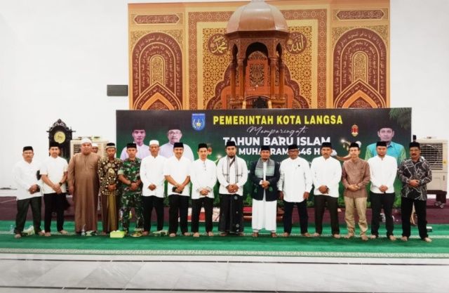 Pemko Langsa Gelar Tausiah Akbar Sambut Tahun Baru Islam 1446 H