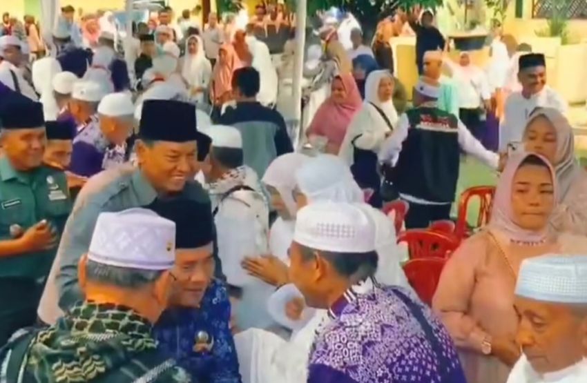 Pj Wali Kota Sambut Kloter 20 Jamaah Haji asal Kota Padangsidimpuan