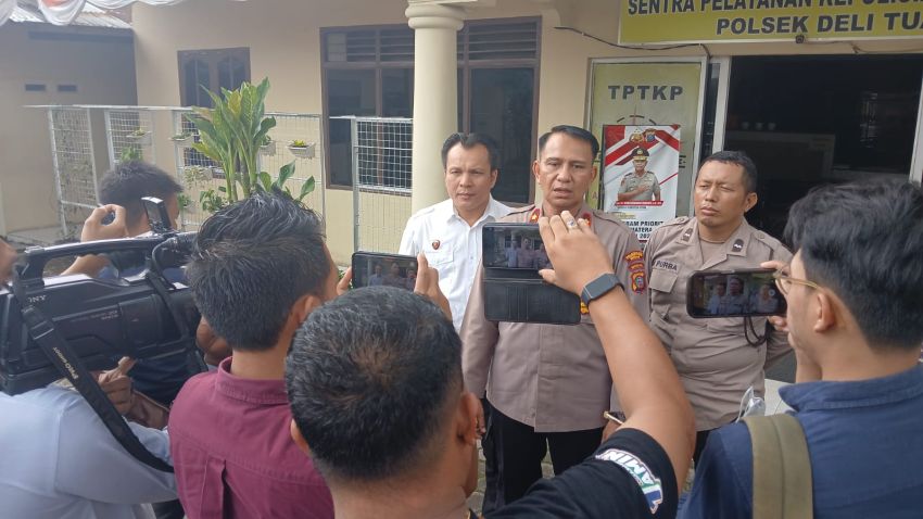 Coba Bunuh Diri Pakai Pisau, Polsek Delitua Gagalkan Langsung Aksi Karyawan Toko