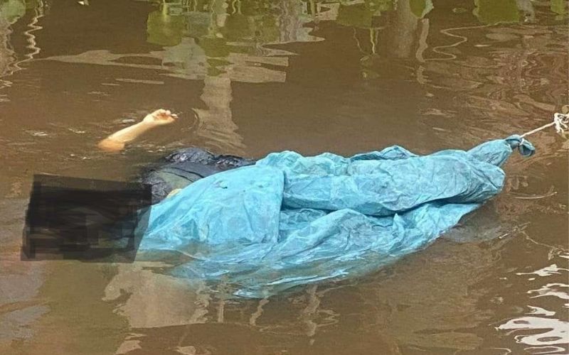 Mayat Wanita Terapung di Sungai PT Timur Jaya Gegerkan Warga Teluk Nibung, Tanjungbalai