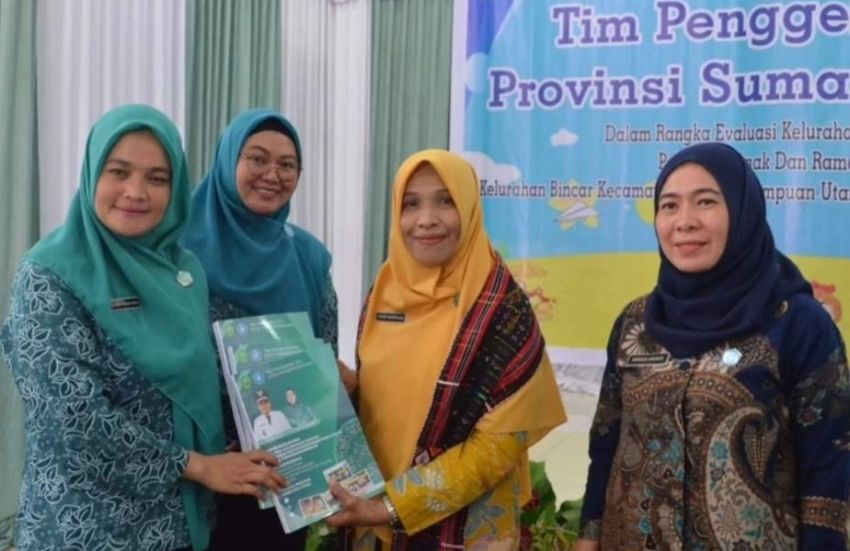 TP PKK Provsu Kunjungi Kelurahan Bincar Kota Padangsidimpuan