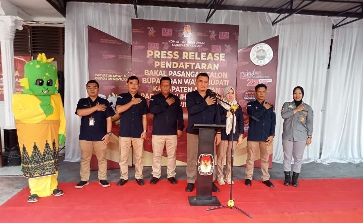 KPUD Asahan Buka Pencalonan Bupati dan Wakil Bupati Asahan Tahun 2024