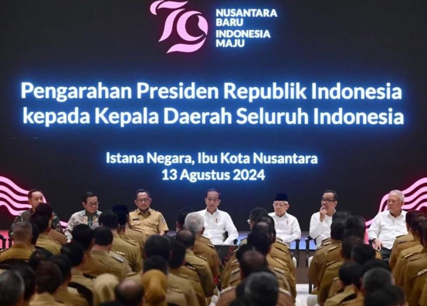 Pj Wali Kota Padangsidimpuan Hadiri Arahan Presiden RI di IKN Penajam Paser Utara Kaltim