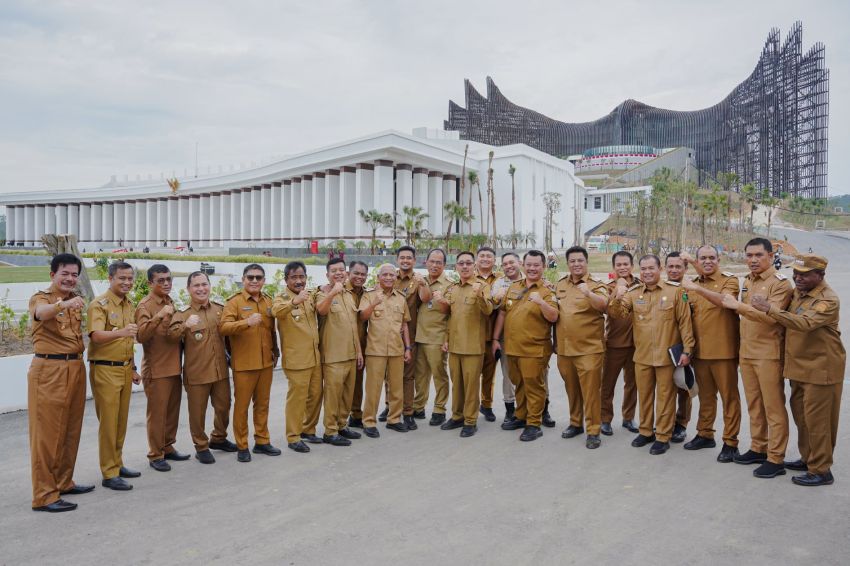 Bersama Kepala Daerah Se-Indonesia, Bupati Sergai  Rapat dengan Presiden di IKN