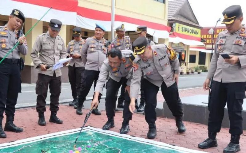 Polres Tanjungbalai-Sumut matangkan Persiapan Pilkada 2024 Dengan TFG