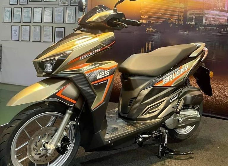 Mirip Honda Vario, Kawasaki Kini Jualan Motor Matic 125 cc