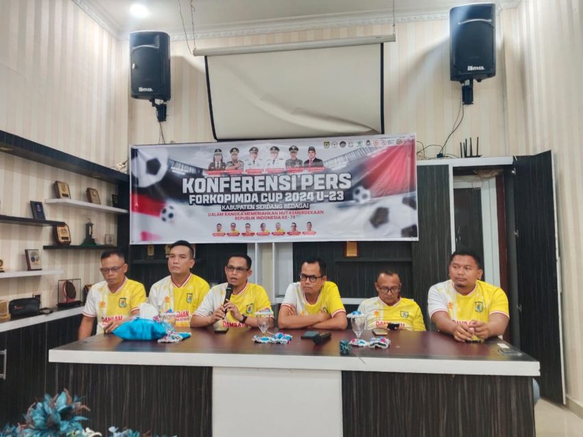 Turnamen Forkopimda Cup 2024 U-23 Dibuka Tanggal 15 Agustus, KONI Sergai Ajak Masyarakat Meriahkan 