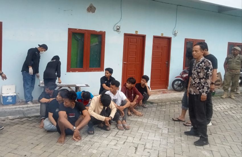 Kos-kosan di Binjai Digerebek, Puluhan Penghuni Positif Narkoba