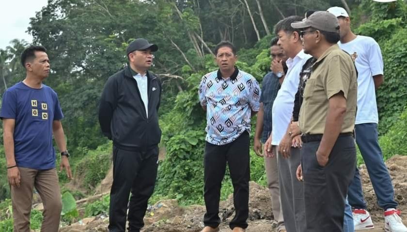 Perbaikan Saluran Air DI Ujung Gurap Batunadua Ditinjau Pj Wali Kota Padangsidimpuan