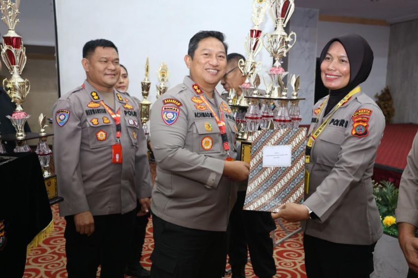 Polresta Deli Serdang Raih Juara 2 lomba Satkamling