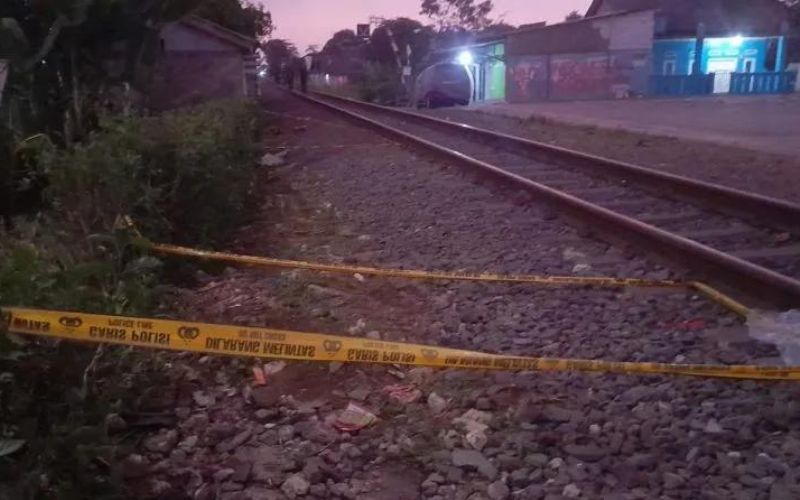 Satu Pengendara Sepeda Motor Meninggal Dunia Terserempet Kereta Api Siliwangi