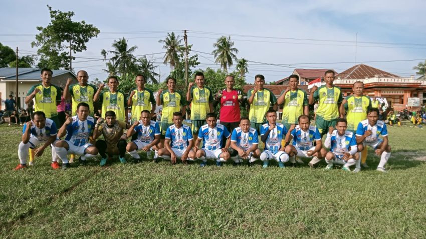 Turnamen U 40 Piala Bupati dan Wakil Bupati Sergai, Dinas Pertanian FC Sikat PS Baru Bangun Desa Mangga Dua