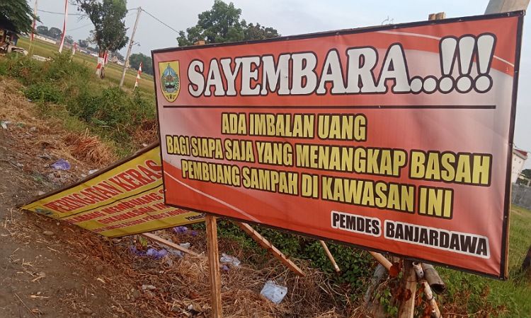 Jika Ingin Uang Jutaan Di Pemalang, Ada Sayembara Berhadiah Menangkap Orang Buang Sampah Sembarangan 