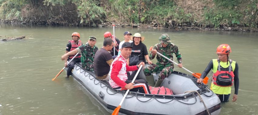 Binjai Siaga Bencana, Warga Gotong Royong Bersihkan Sungai