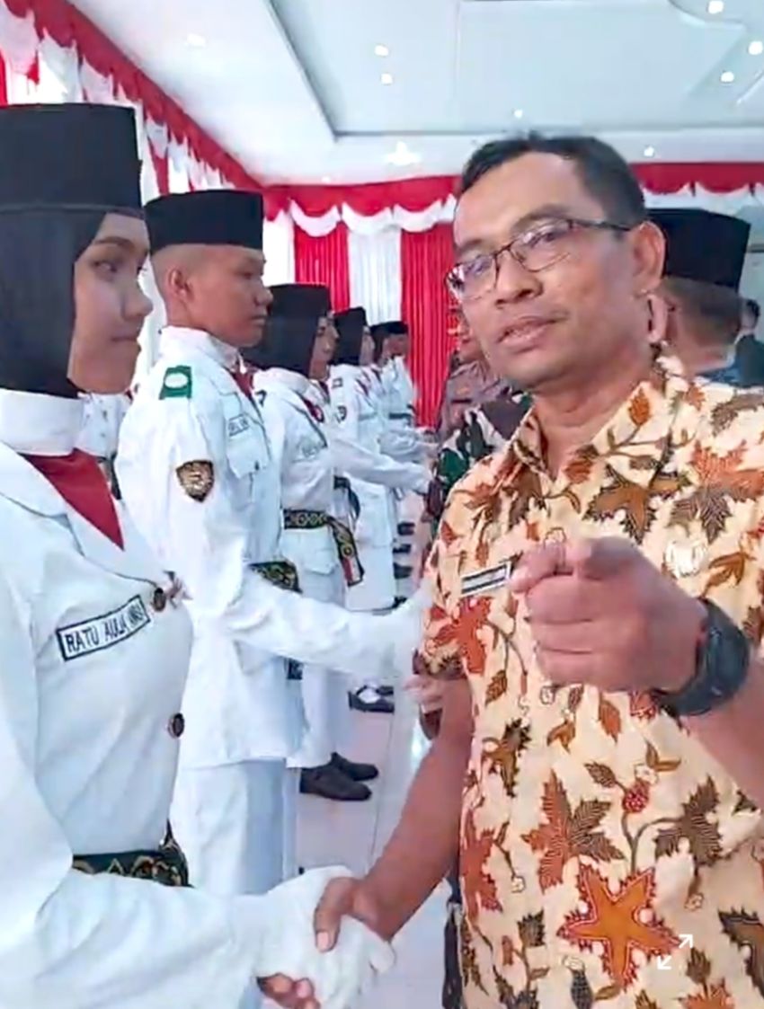 Paskibra Kota Padangsidimpuan Resmi Dikukuhkan