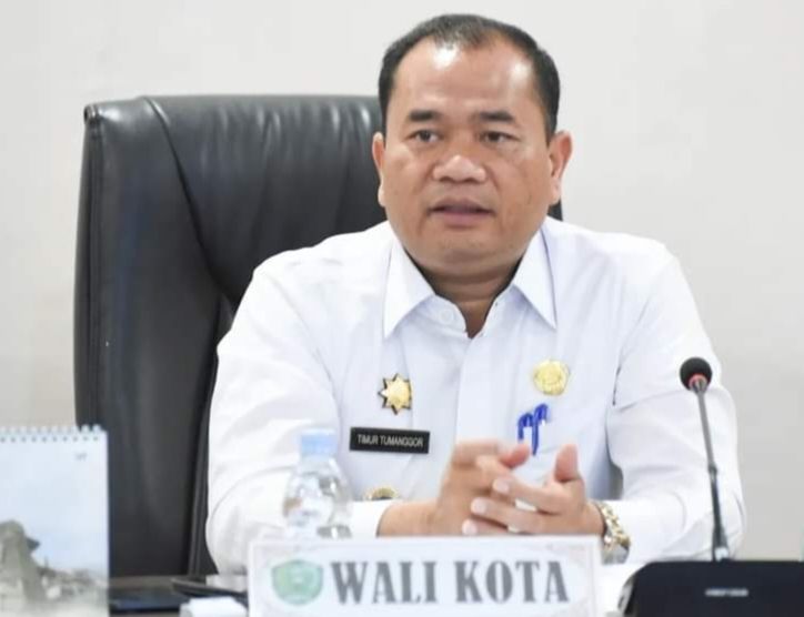 Rombongan BPS Kota Padangsidimpuan Kunjungi Pj Wali Kota