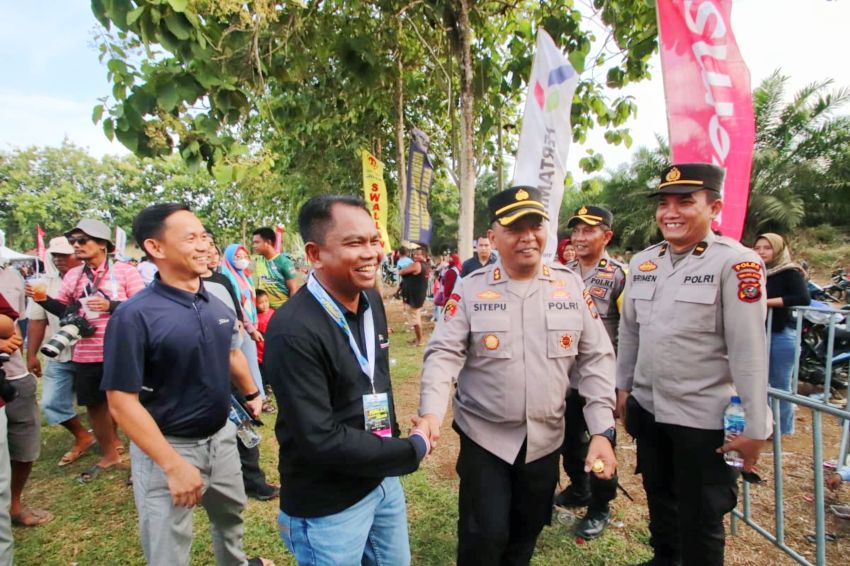 Kapolres Sergai Dukung Olahraga Rally, Pengamanan Acara Sukses