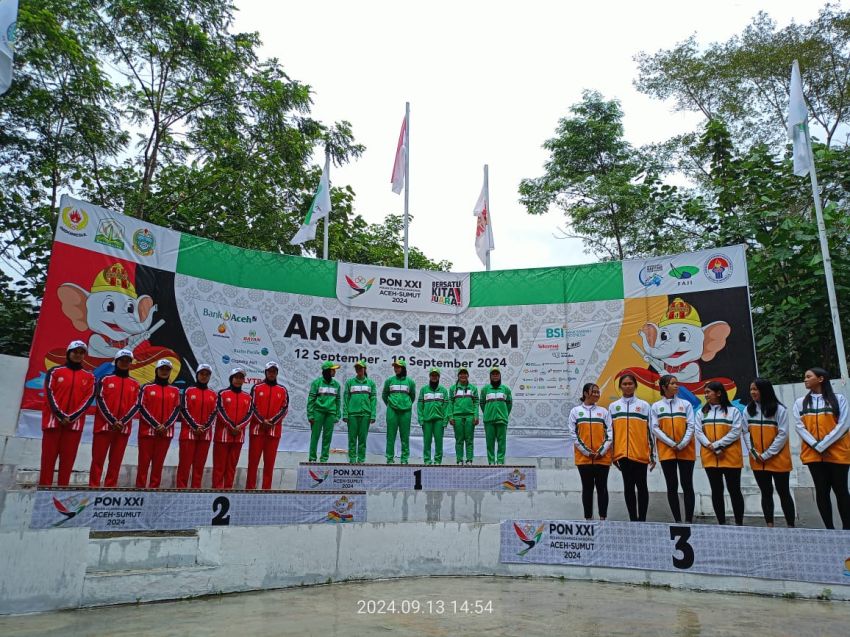 Atlet Arung Jeram Sumbang Emas di PON, Tak Lepas Dari Pembinaan dan Dukungan Bobby Nasution