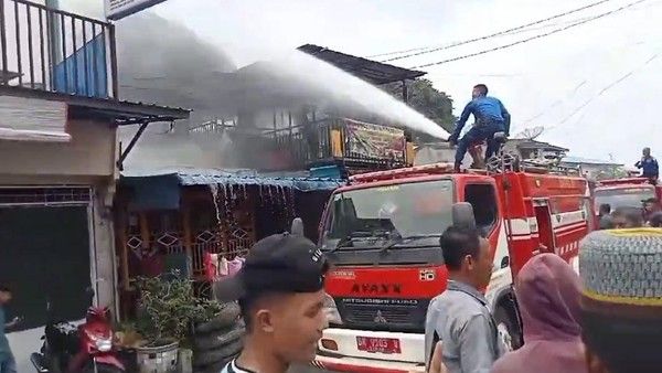 3 Rumah di Asahan Terbakar, Diduga Gegara Kompor Meledak