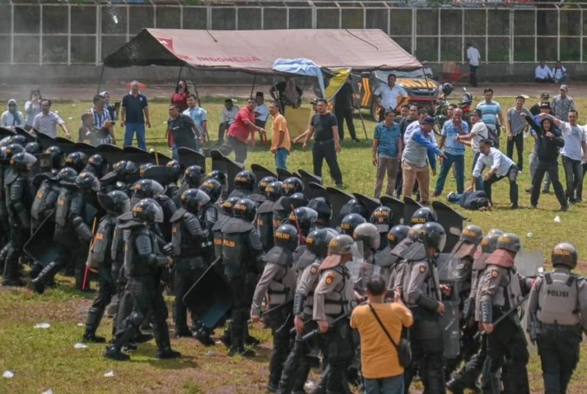 Plt Sekdako Padangsidimpuan Hadiri Simulasi Pengamanan Pilkada