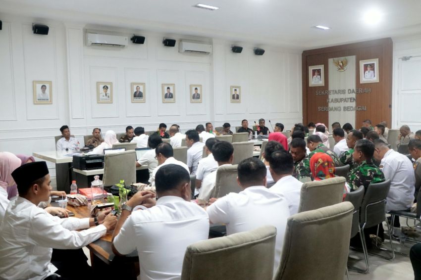 Rapat Forkopimda Sergai Perkuat Sinergi Songsong Pilkada 2024