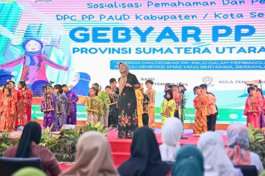 Gebyar PP PAUD Provsu Tahun 2024 Terlaksana