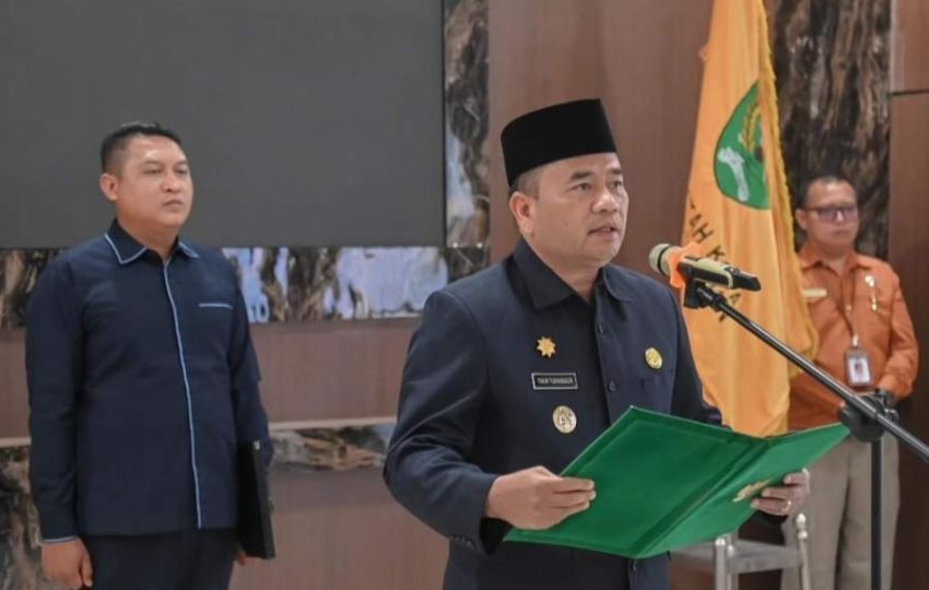 Pj Sekdako Padangsidimpuan Dilantik dan Diambil Sumpah