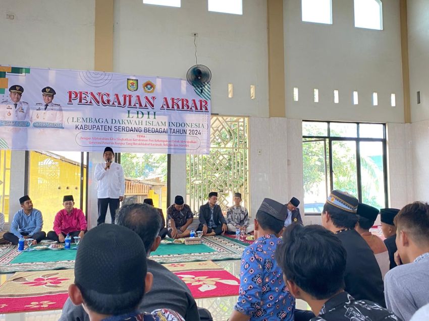 Bupati Sergai Sebut Pentingnya Silaturahmi dan Dakwah untuk Membangun Daerah