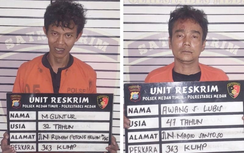 Satroni Supermarket Kosong, Dua Kawanan Maling Diciduk Polisi Saat Beraksi