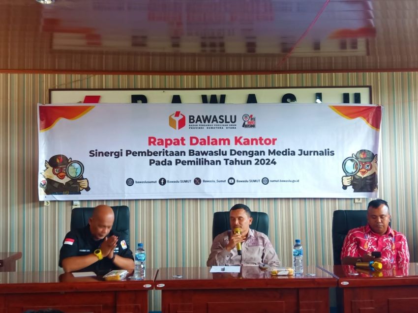 Bawaslu Sumut Gelar RDK Sinergi Pemberitaan Dengan Jurnalis Kabupaten Karo