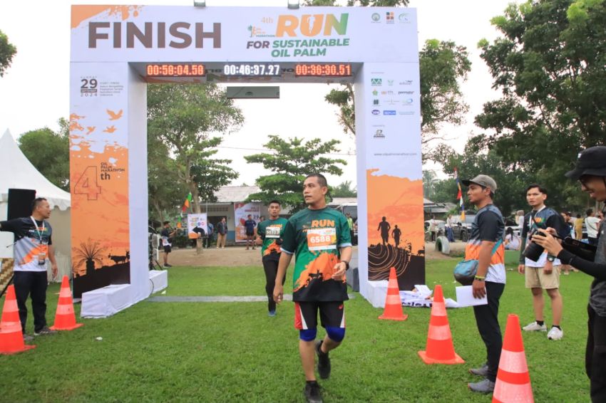 Polres Sergai Amankan Oil Palm Marathon 2024 Digelar GAPKI 