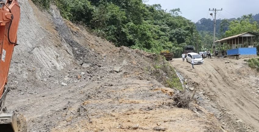 Jalur Jalinsum Batu Jomba Tapsel Dialihkan