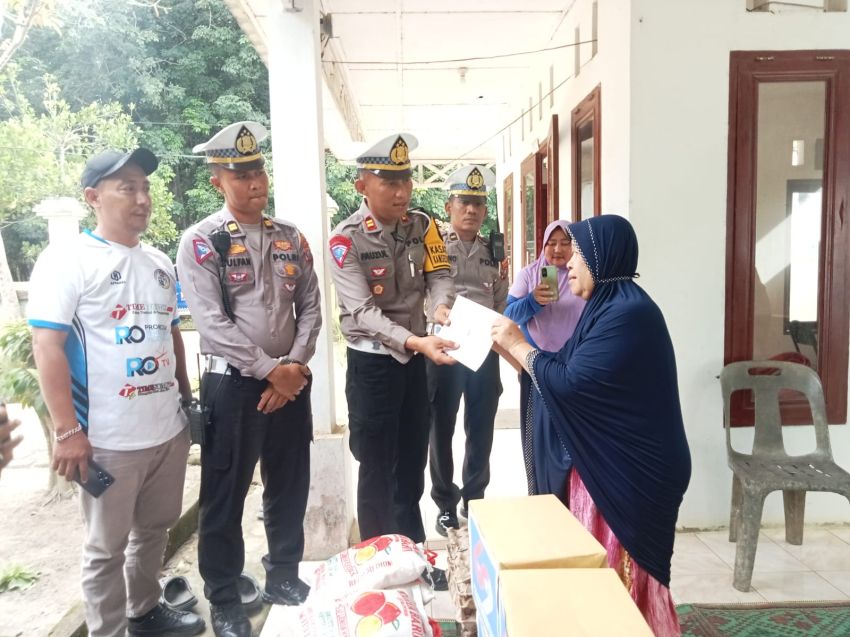 Polres Serdang Bedagai Peringati HUT Polantas ke-69 Gelar Giat Bakti Sosial 