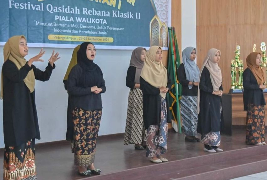 LKD I dan Festival Qasidah Rebana Klasik ll PC Fatayat NU 2024 Resmi Dibuka