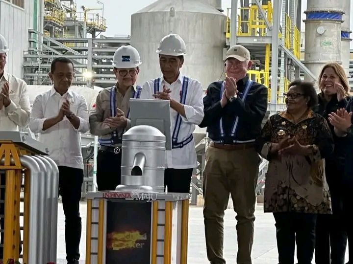 Kakanwil Kumham Jatim Hadiri Peresmian Smelter PT Freeport Indonesia