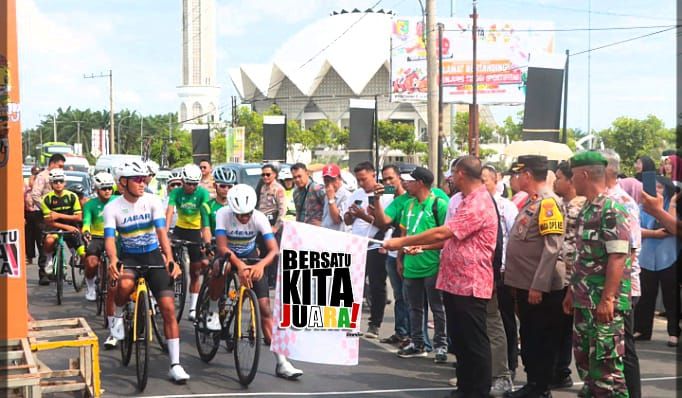 Menepis Rintangan di Jalan Sulit, Tim Sumut Kibarkan Bendera Emas pada Lomba Road Race 70 KM Jarak Pendek Putra