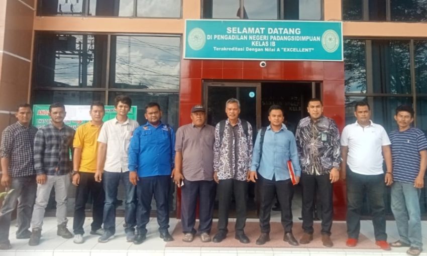 Termohon II Polres Tapsel Hadirkan Saksi pada Sidang Pra Peradilan Agenda Pembuktian