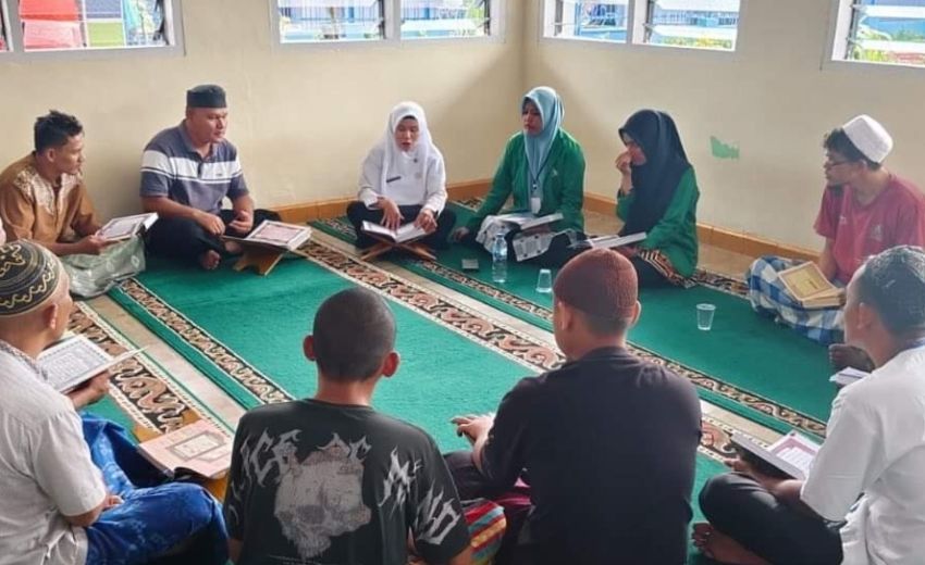 WBP Lapas Padangsidimpuan Rutin Gelar Pendalaman Ilmu Keagamaan